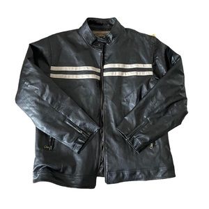 SOLD!!Type Field Apparel Leather Jacket 🖤